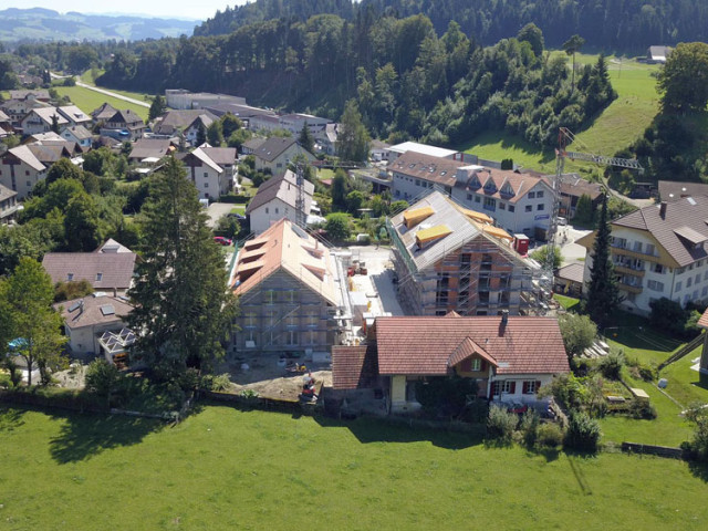 Humbert Immobilien | Überbauung 2 Mehrfamilienhäuser, Lützelflüh