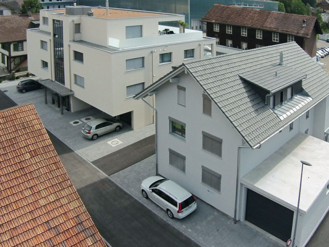 Humbert Immobilien | Umbau 3-Famhaus und Neubau 7 Familienhaus, Langnau
